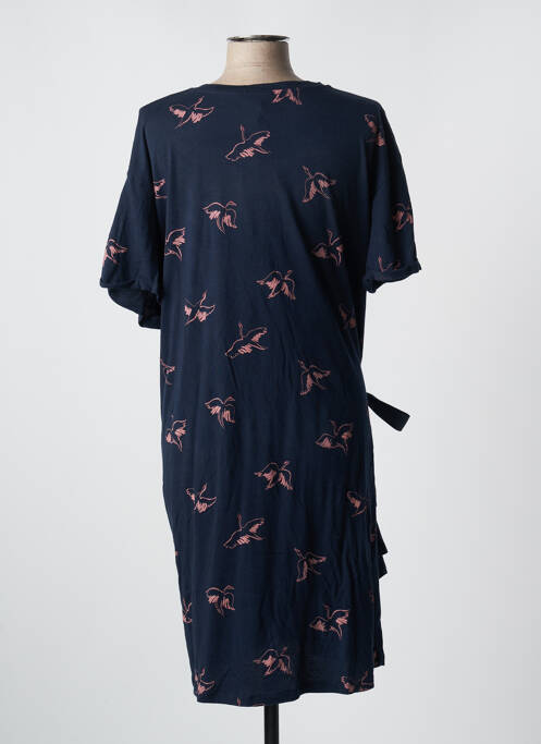 Chemise de nuit sérigraphie bleu ARMEDANGELS femme