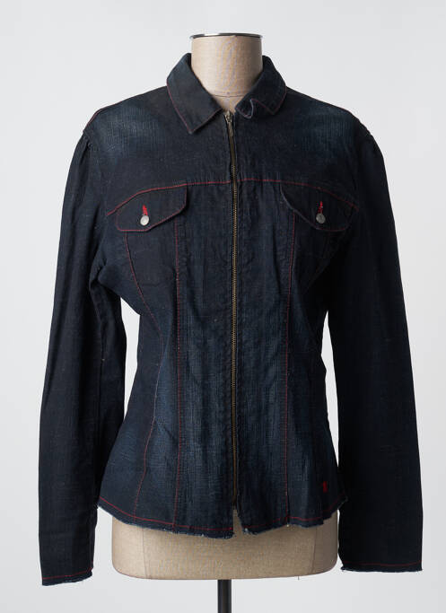 Veste casual bleu TEDDY SMITH pour femme