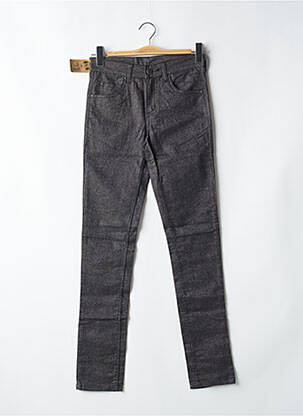 Pantalon slim stretch taille normale gris CHEAP MONDAY femme