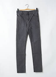Jeans coupe slim tissage brut taille normale gris CHEAP MONDAY femme