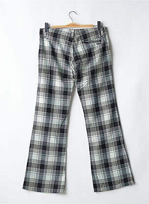 Pantalon chino tissage popeline taille normale noir FREEMAN T.PORTER femme