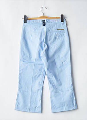 Pantacourt tissage popeline taille normale bleu FREEMAN T.PORTER femme