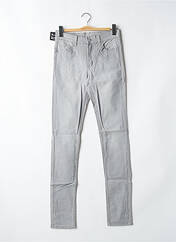 Jeans coupe slim gris CHEAP MONDAY pour femme seconde vue