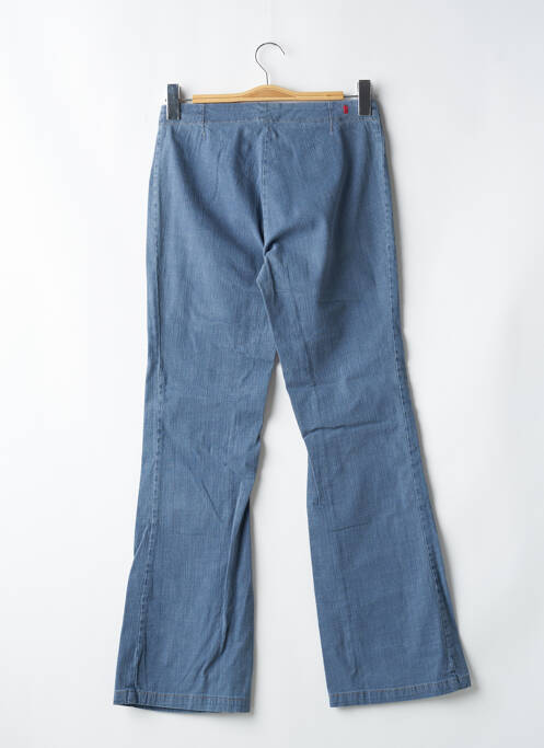 Jeans coupe droite bleu TEDDY SMITH pour femme