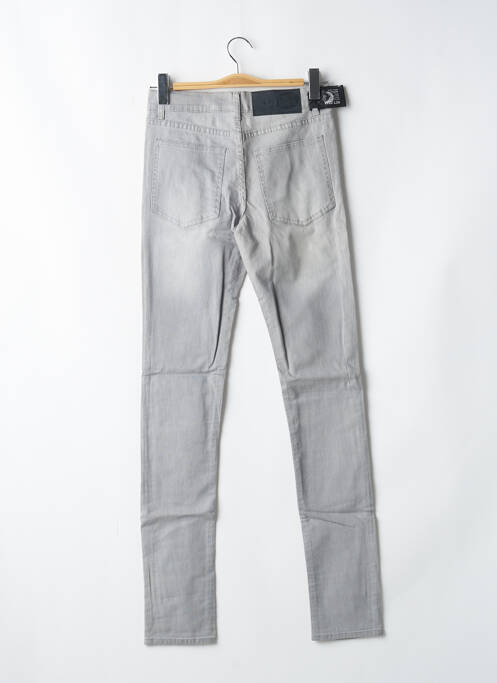 Jeans coupe slim gris CHEAP MONDAY pour femme