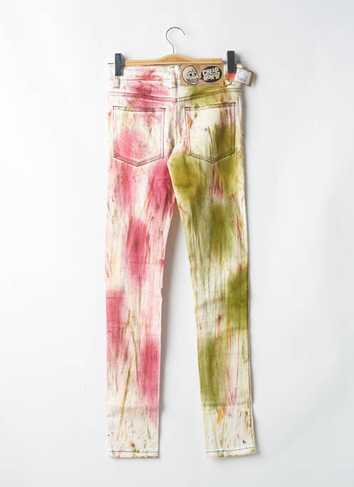 Jeans coupe slim vert CHEAP MONDAY pour femme