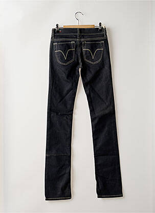 Jeans coupe droite stretch taille basse bleu DIESEL femme