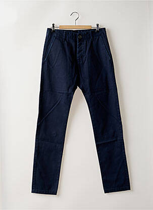 Pantalon chino poches taille normale bleu DR DENIM homme
