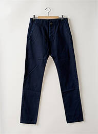 Pantalon chino poches taille normale bleu DR DENIM homme