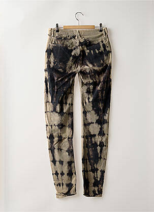 Pantalon slim stretch taille normale beige ELEVEN PARIS femme