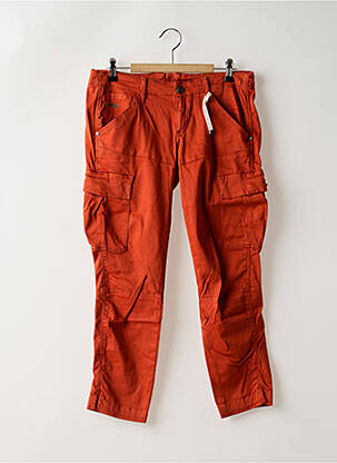 Pantalon 7/8 stretch taille basse orange G STAR femme