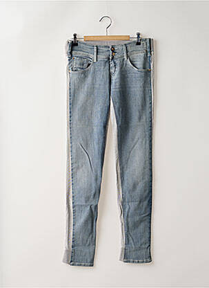 Jogging slim taille basse bleu MET femme