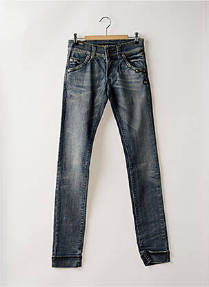 Jeans coupe slim stretch taille normale bleu MISS SIXTY femme