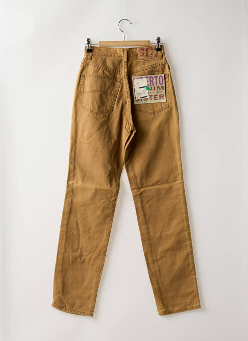 Jean coupe Mom marron LIBERTO femme