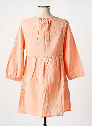 Robe mi-longue rose ICHI femme