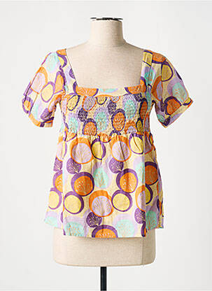 Top orange ONLY femme