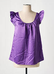 Top violet ICHI pour femme seconde vue