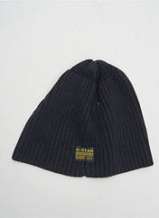 Bonnet noir G STAR pour homme seconde vue