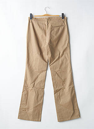 Pantalon chino tissage popeline taille normale beige BE YOU K femme