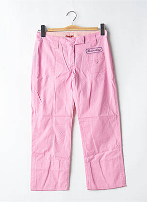 Pantacourt taille basse taille basse rose BE YOU K femme