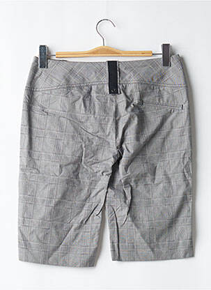 Bermuda coupe chino taille normale gris BILL TORNADE femme