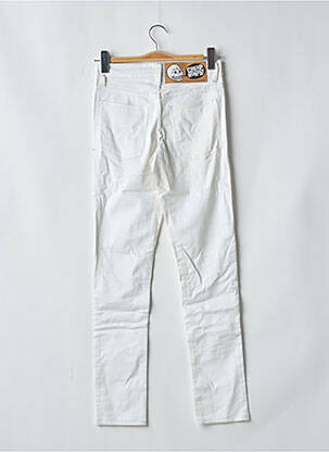 Pantalon slim stretch taille normale blanc CHEAP MONDAY femme