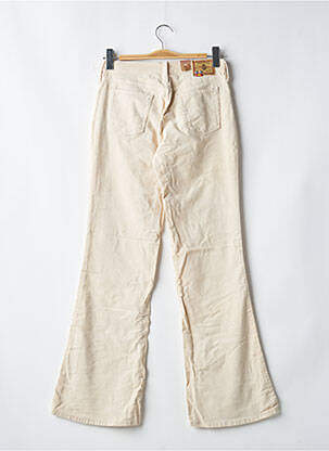 Pantalon flare stretch taille normale beige CIMARRON femme