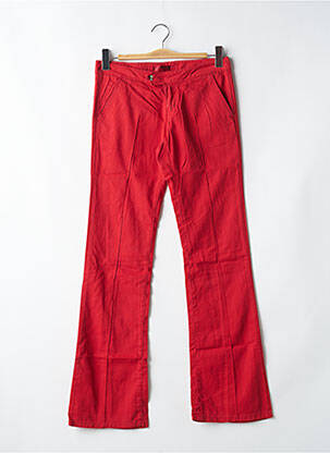 Pantalon flare rouge CIMARRON pour femme