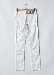 Pantalon slim blanc CHEAP MONDAY pour femme seconde vue