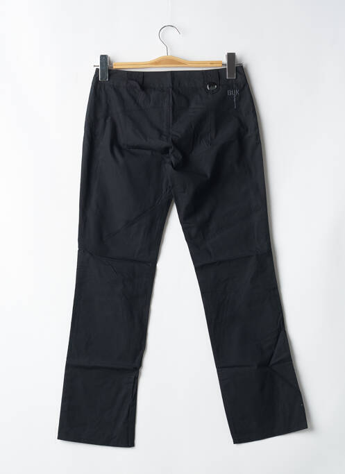 Pantalon 7/8 tissage popeline taille basse noir BE YOU K femme