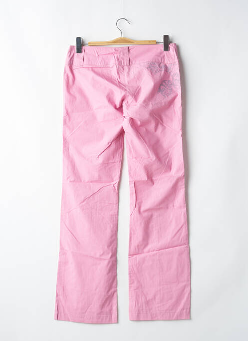Pantalon droit rose BE YOU K pour femme