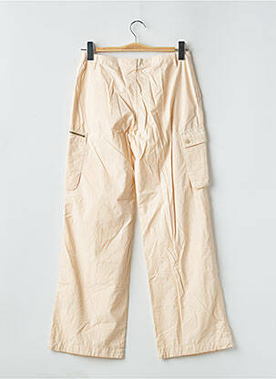 Pantalon cargo coupe droite beige TEDDY SMITH INDUSTRY fille