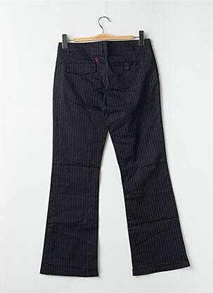 Pantalon 7/8 tissage popeline taille basse noir VOLCOM femme