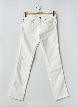 Jeans coupe slim taille basse taille basse beige WRANGLER femme