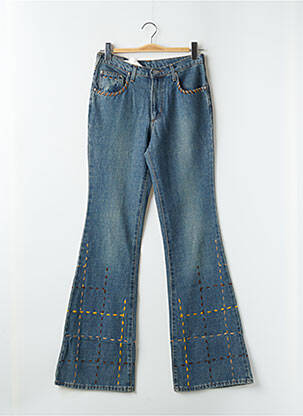 Jean coupe flare stretch taille normale bleu CIMARRON femme