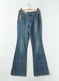 Jean coupe flare stretch taille normale bleu CIMARRON femme