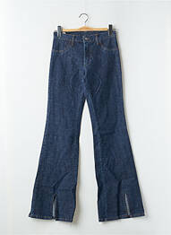 Jeans bootcut taille haute taille haute bleu CIMARRON femme