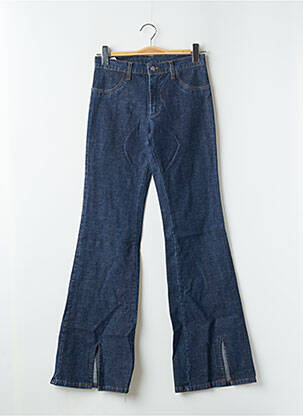 Jeans bootcut taille haute taille haute bleu CIMARRON femme