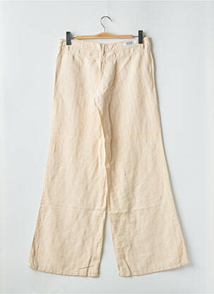 Pantalon flare taille normale taille normale beige CIMARRON femme