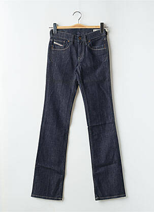 Jeans coupe slim tissage brut taille normale bleu DIESEL femme