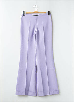 Pantalon flare taille normale taille normale violet FREEMAN T.PORTER femme