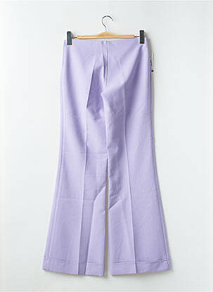 Pantalon flare taille normale taille normale violet FREEMAN T.PORTER femme