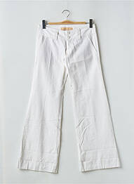 Pantalon flare taille basse taille basse beige FREEMAN T.PORTER femme