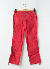 Pantalon 7/8 rouge CIMARRON pour femme seconde vue