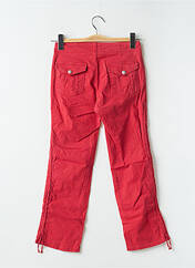 Pantalon 7/8 rouge CIMARRON pour femme seconde vue