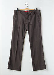 Pantalon droit marron FREEMAN T.PORTER pour femme seconde vue