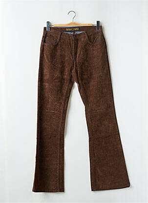 Pantalon droit marron FREEMAN T.PORTER pour homme