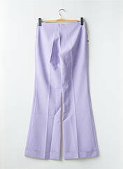 Pantalon flare violet FREEMAN T.PORTER pour femme seconde vue