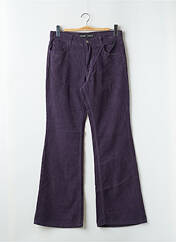 Pantalon flare violet FREEMAN T.PORTER pour homme seconde vue