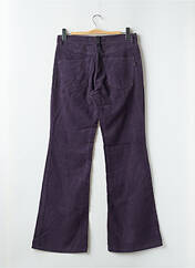 Pantalon flare violet FREEMAN T.PORTER pour homme seconde vue